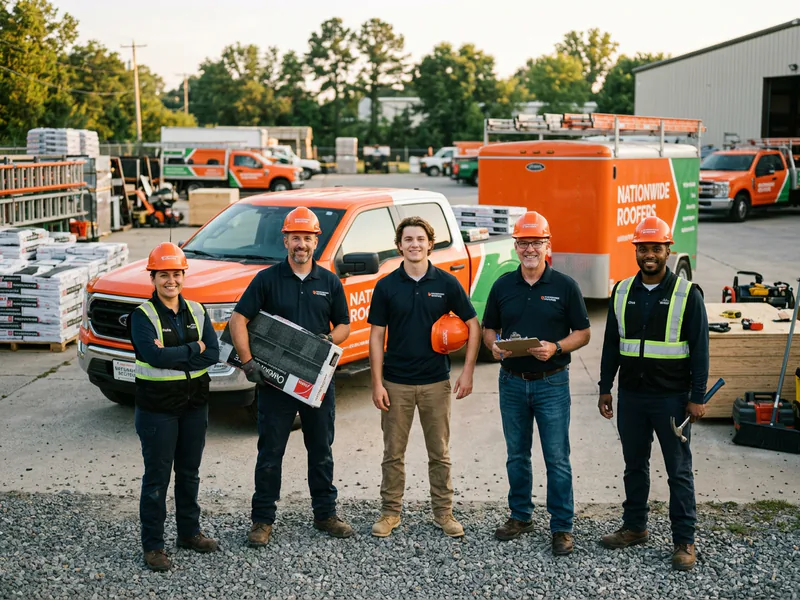 Natiowide Roofers - roof installation in Evansville near me